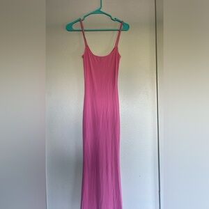 Bubblegum Pink SKIMS lounge Dress